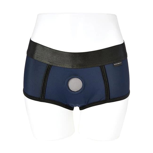 (wd) Sportsheets Em.ex. Fit 2x /graphite Harness - Image 1