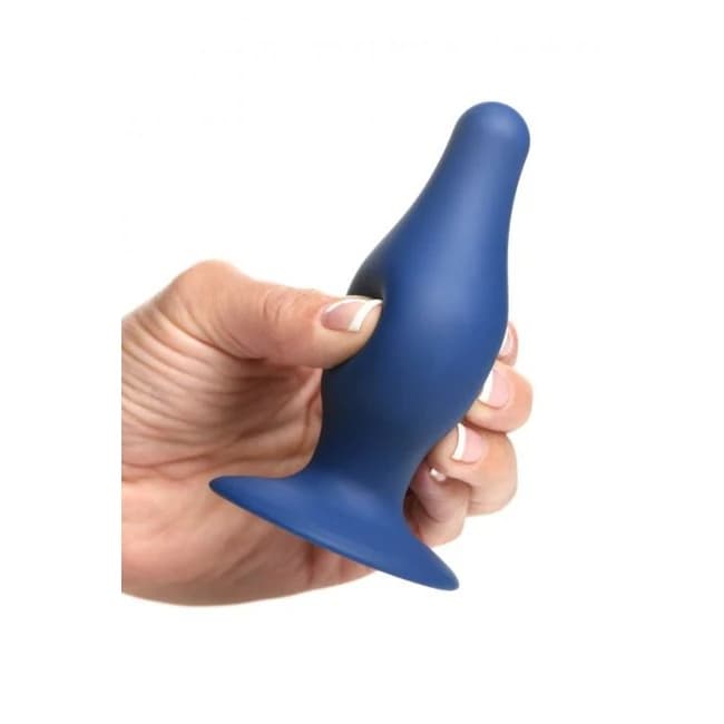 (WD) SQUEEZE-IT TAPERED ANAL P BLUE LARGE  - Image 1