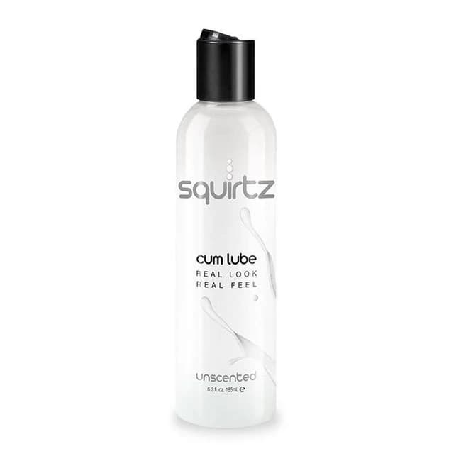 (WD) SQUIRTZ CUM LUBE UNSCENTE 6.3 OZ  - Image 1