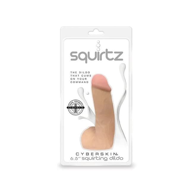 (wd) Squirtz Cyberskin 6.5 Squirting Dildo " - Image 6