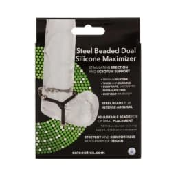 Steel Beaded Dual Silicon Maximizer, image 4