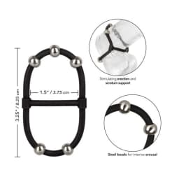 Steel Beaded Dual Silicon Maximizer, image 5