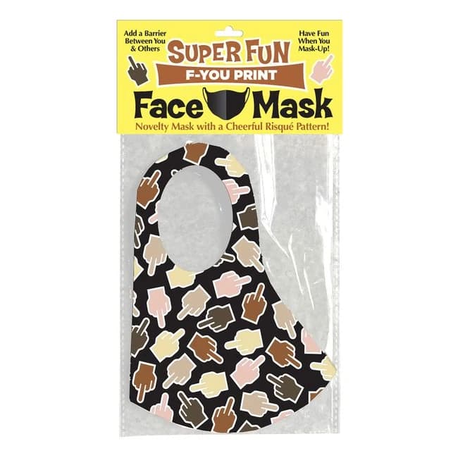 (wd) Super Fun F U Finger Face - Image 1