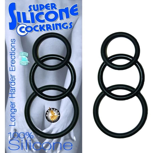 Super Silicone Cockrings, image 1