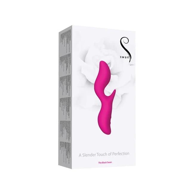 (wd) Swan 7 Black Swan Pink - Image 1