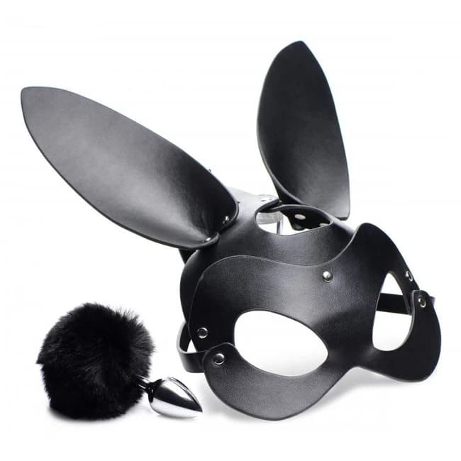 (wd) Tailz Bunny Mask W/ Plug - Image 2