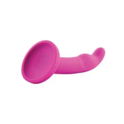 (wd) Tana 8in Silicone Dildo Magenta - Image 2