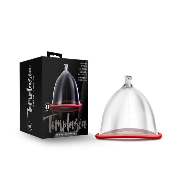 (wd) Temptasia Breast Pump Cup Clear - Image 1
