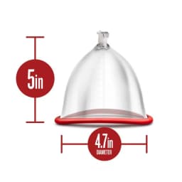 Temptasia Breast Pump Cup Clear, image 3