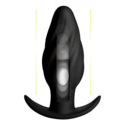 Thump It 7x Swirled Thump Anal Plug, image 1