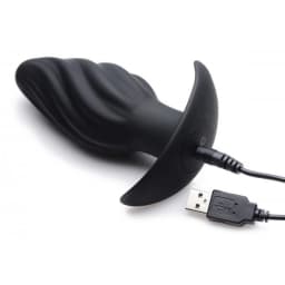 Thump It 7x Swirled Thump Anal Plug, image 4