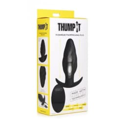 Thump It 7x Swirled Thump Anal Plug, image 6