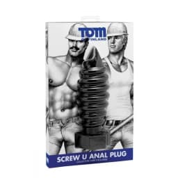 Tom of Finland Screw You Anal Plug, image 1