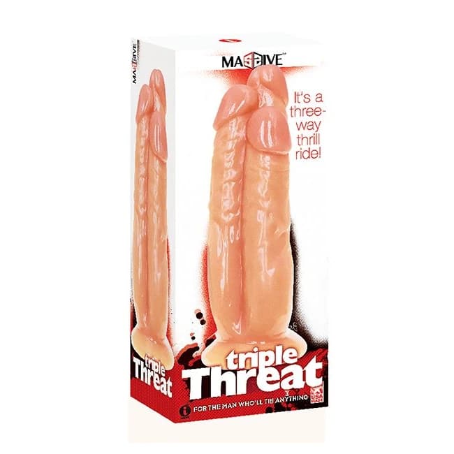 (wd) Triple Threat 3 Cock Dild - Image 1