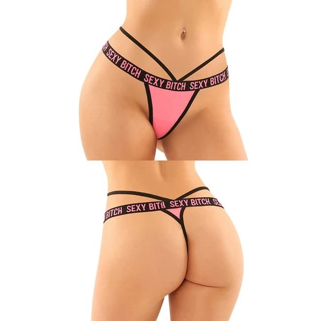 (WD) VIBES SEXY BITCH PANTY & 2PK L/XL  - Image 1