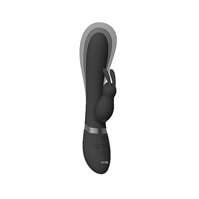(WD) VIVE TAKA BLACK VIBRATOR  - Image 1