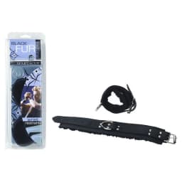 (wd) Wrist Restraints Black Fa Fur - Image 2