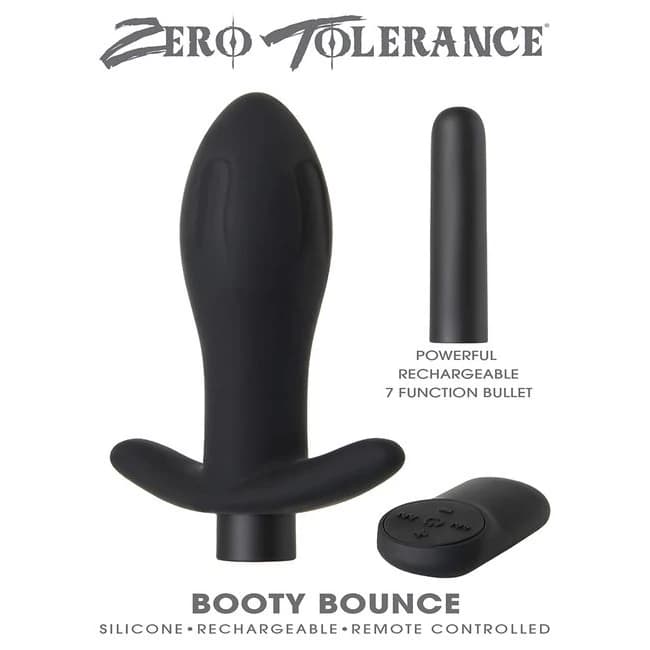 (wd) Zero Tolerance Booty Boun Butt Plug - Image 1