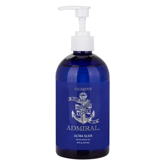 (wd)admiral Ultra Slick Water Based Gel 16oz - Image 1