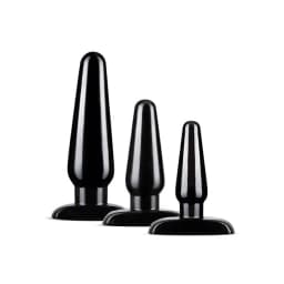 Anal Adventures Basic Plug Black, image 2