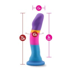 (wd)avant D1 Hot N' Cool Multi Color Dildo - Image 7