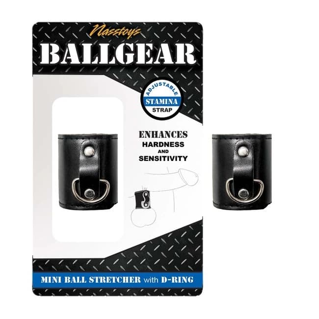 (wd)ballgear Mini Ball Stretch W/ D-ring Black - Image 1