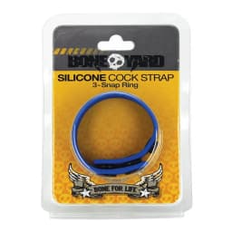 Boneyard Cock Strap Blue, image 1