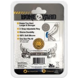 Boneyard Cock Strap Blue, image 2