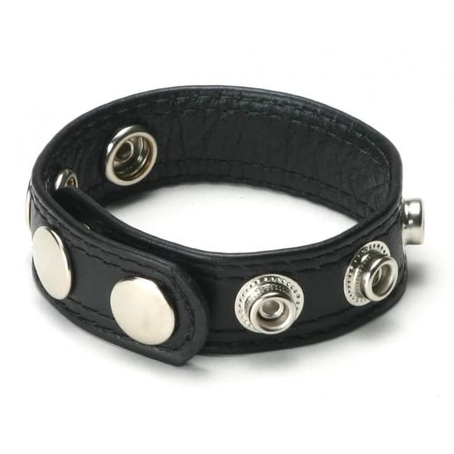 (wd)(bulk) Strict Leather Speed Snap Cock Ring - Image 1