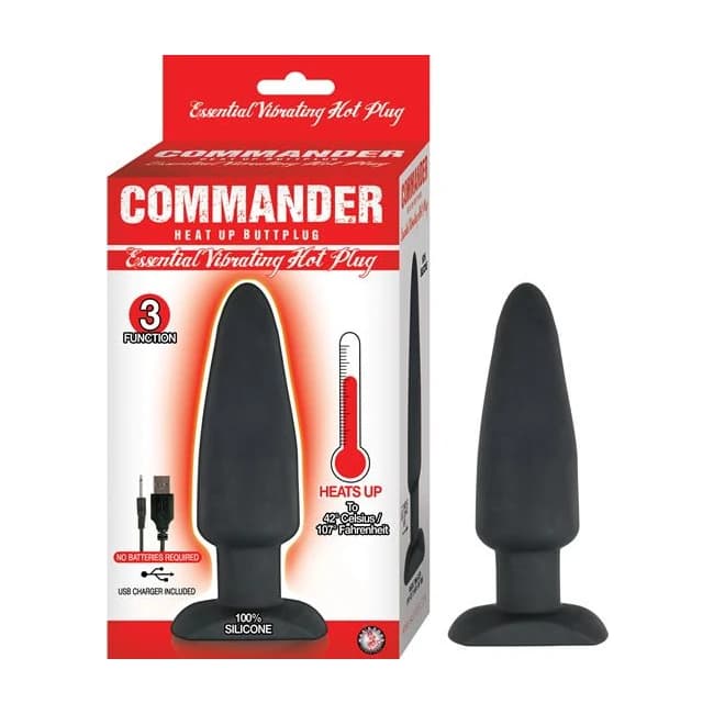 (wd)commander Essential Vibrat Hot Plug-black - Image 1