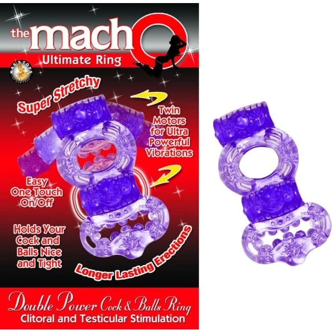 (WD)DOUBLE POWER COCK & BALLS  - Image 1