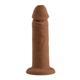 Evolved 6in Girthy Vibrati Dong Dark, image 6
