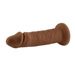 Evolved 6in Girthy Vibrati Dong Dark, image 8