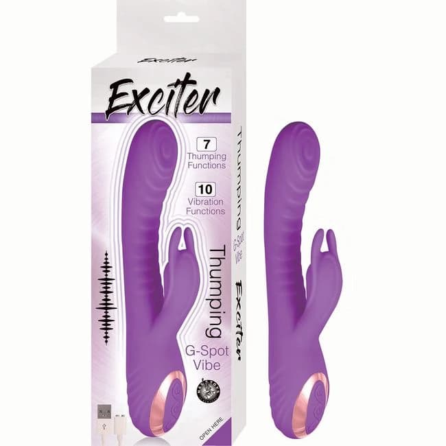 (wd)exciter Thumping G-spot Vi Purple - Image 1