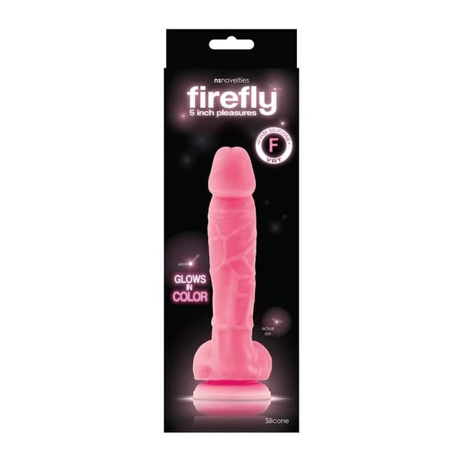 (WD)FIREFLY 5IN GLOWING DILDO  - Image 1