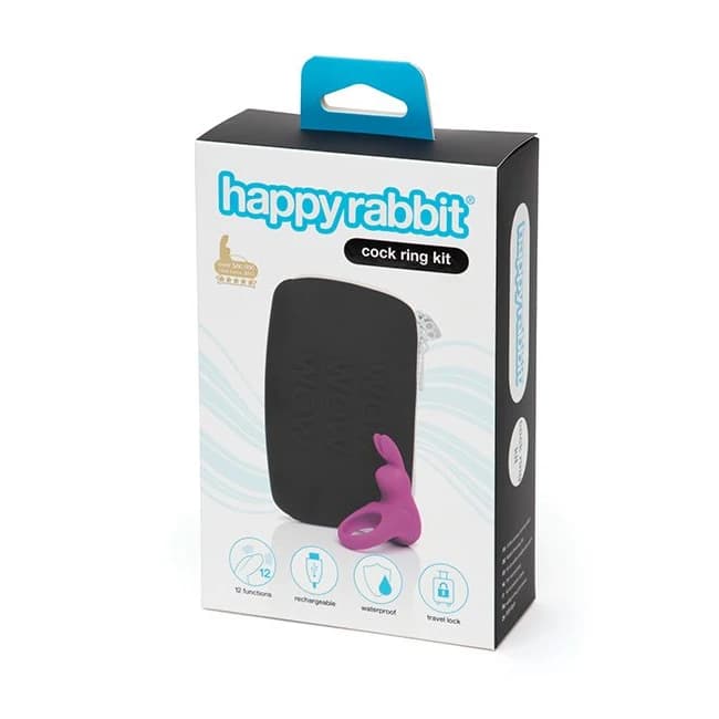 (wd)happy Rabbit Cock Ring Kit - Image 1