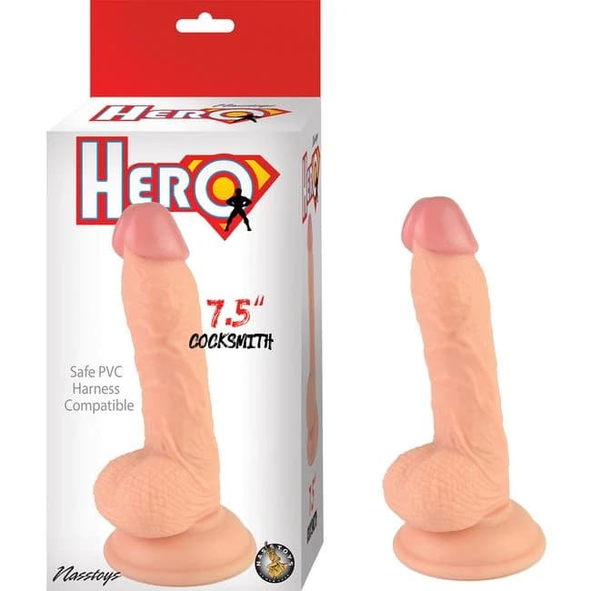 (wd)hero 7.5in Cocksmith Dildo - Image 1