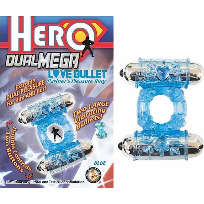 (wd)hero Dual Mega Love Bullet Blue - Image 1