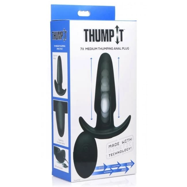 (WD)KINETIC THUMPING 7X MEDIUM ANAL PLUG  - Image 1