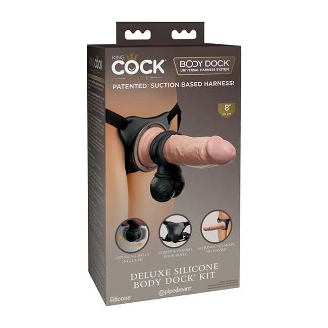(wd)king Cock Elite Deluxe Bod Dock Kit - Image 1