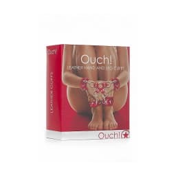 Leather Hand & Legcuffs Re, image 1