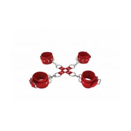 Leather Hand & Legcuffs Re, image 3