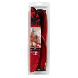 Leather Red 20in Strap Whi, image 2