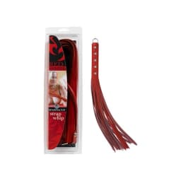 Leather Red 20in Strap Whi, image 3