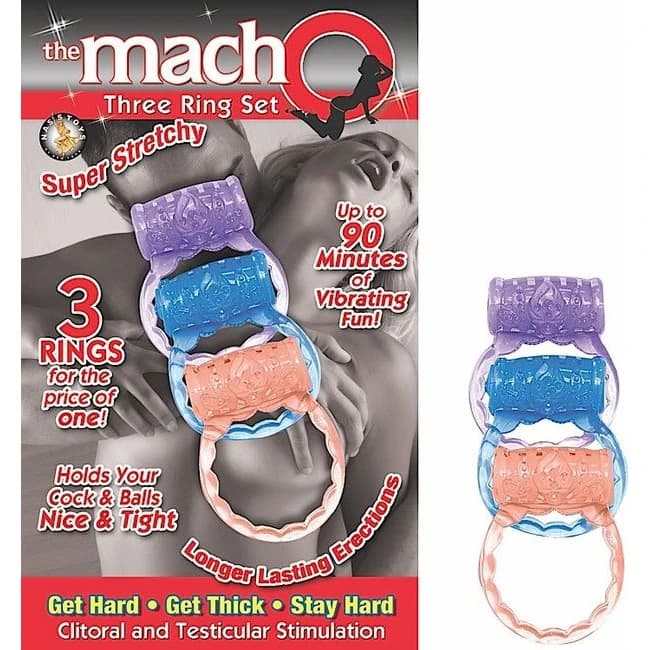 (wd)macho Collection Three Rin Set - Image 1