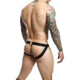 (wd)male Basics Dngeon Chain Jockstrap Red O/s - Image 5