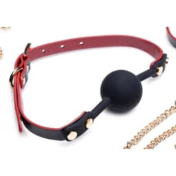 Master Series Black & Red Bondage Set, image 6