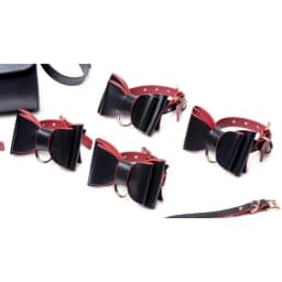 Master Series Black & Red Bondage Set, image 8
