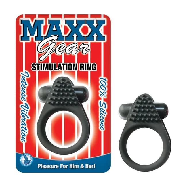 (wd)maxx Gear Stimulation Ring Black - Image 1