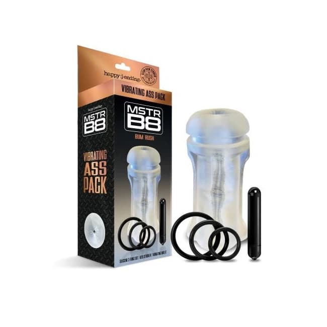 (wd)mstr B8 Vibrating Ass Pack Rush 5 Pc Kit - Image 1